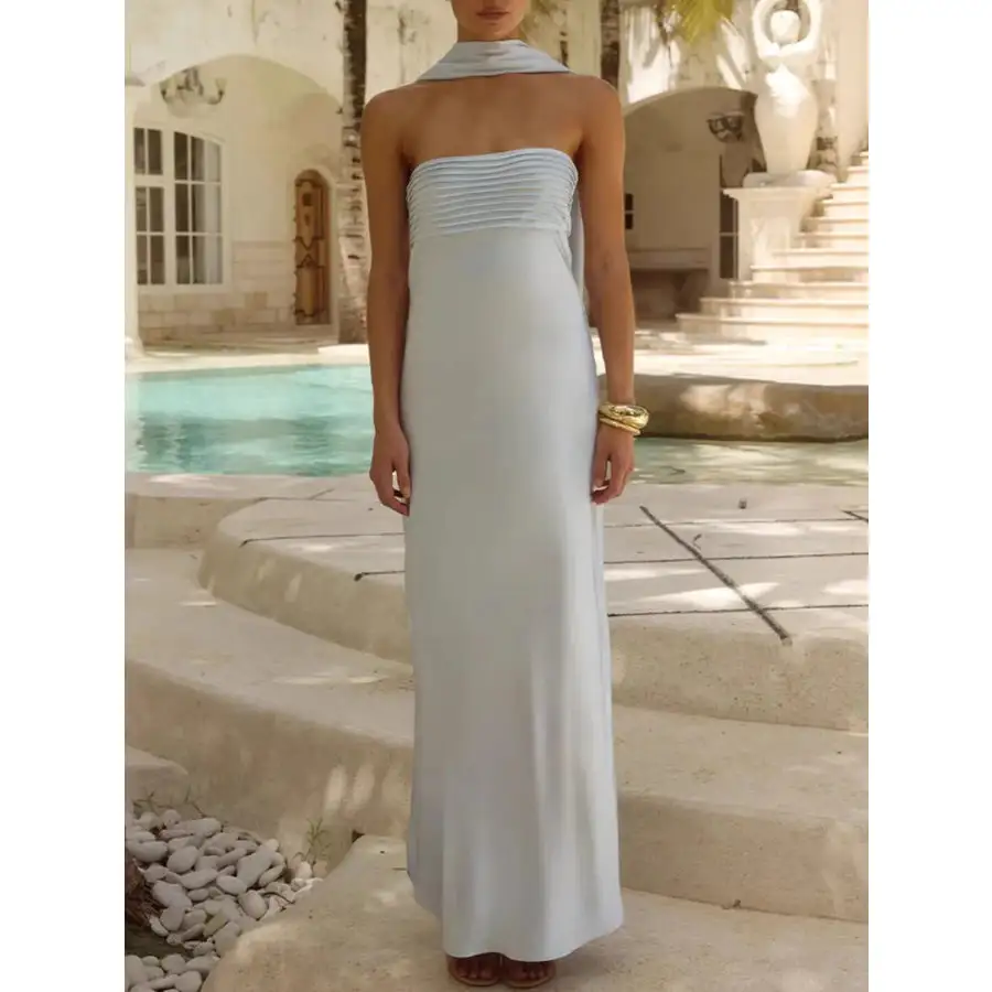 Tube Mermaid Maxi Dress