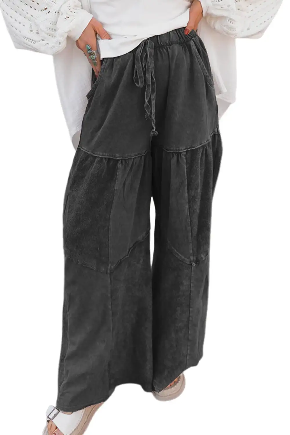 Bohemian Wide Leg Pants