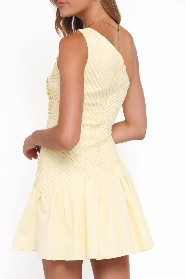 Sleeveless Off-Shoulder Mini Dress