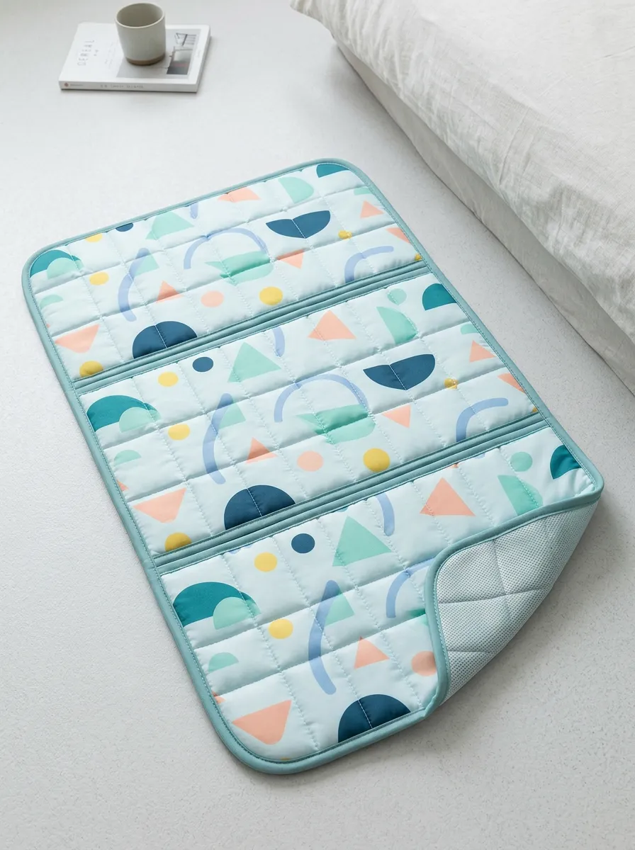 Geometric Pattern Abstract Shapes Pattern Cooling Mat