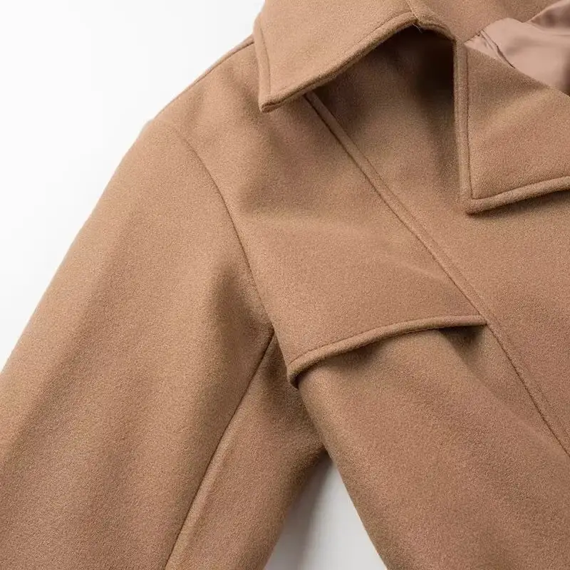 Tailored Longline Trench Coat