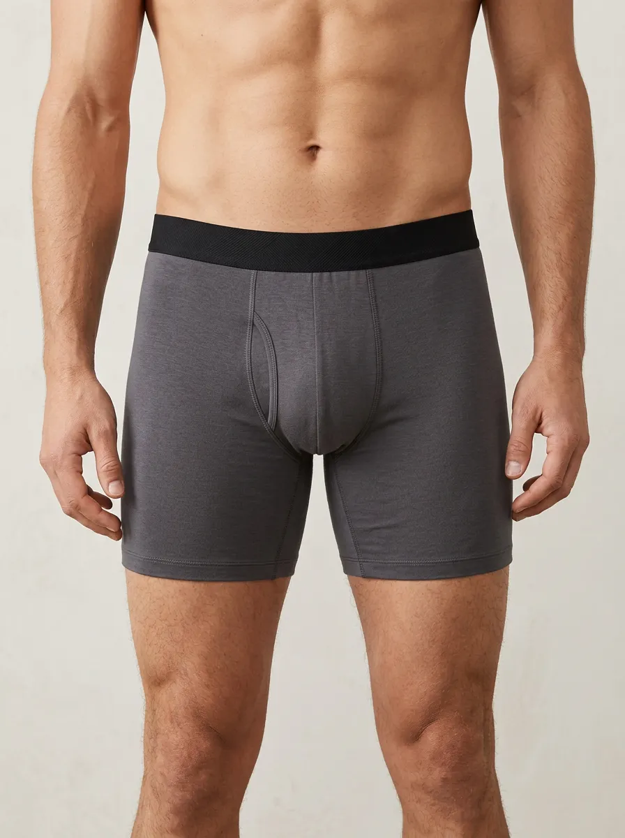 Easy-Wear Detail Men's Boxer Briefs