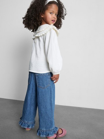 1-9yrs | Ruffle Hem Jeans detail 1
