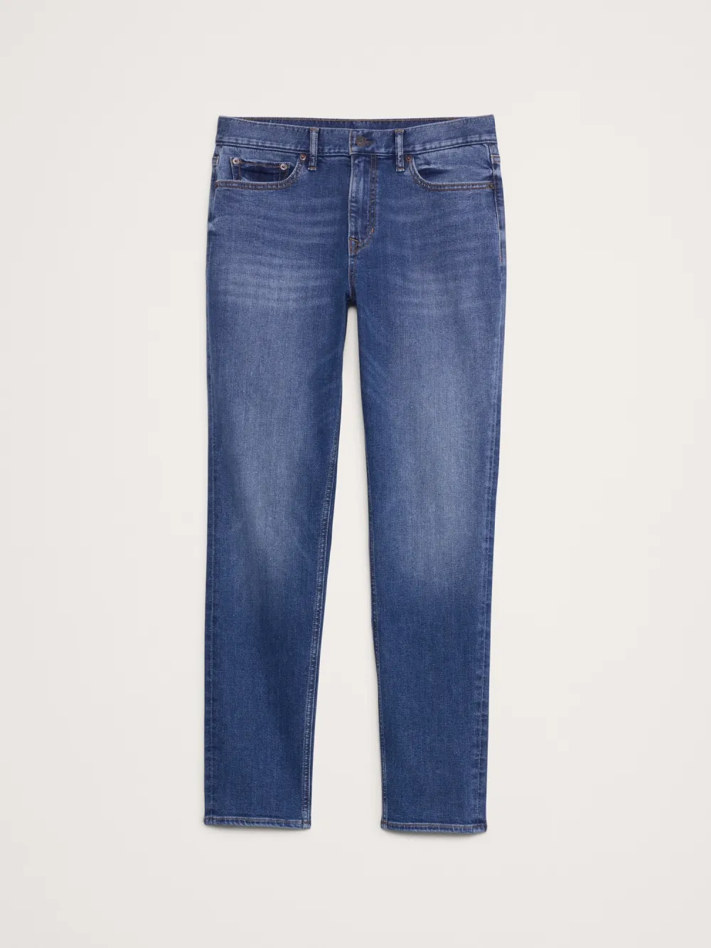 Men's  Medium Wash  Casual Fashion Jeans