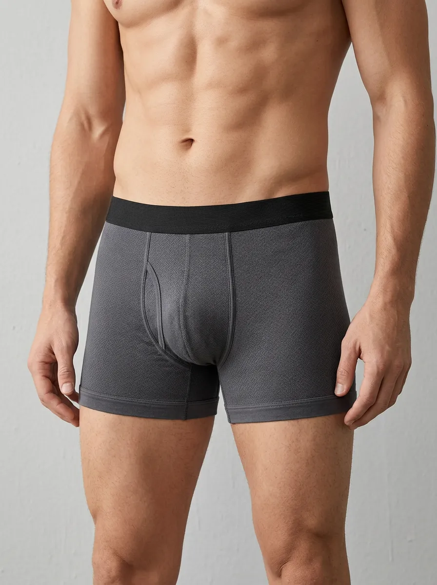 Sport Casual Look Men's Boxer Briefs