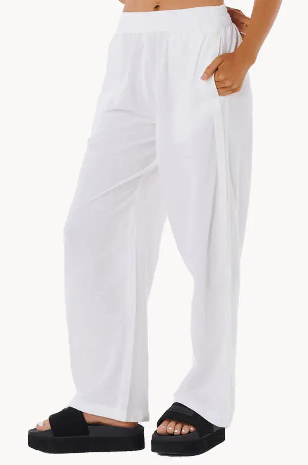 Cotton Gauze Pocket Pants