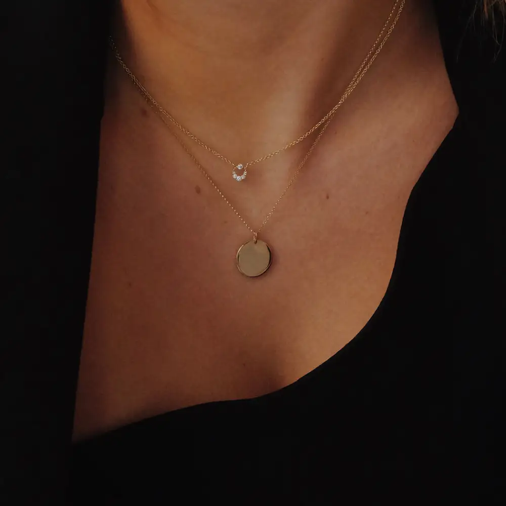 Medallion Pendant Necklace