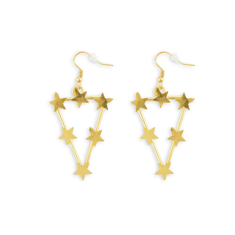 Artistic Flowing Artful Statement Earrings