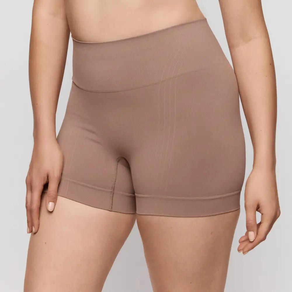 Women's Shaping Panty With High Waist Seamless Elastic Waistband Cotton Gusset Cotton Soft Fabric
