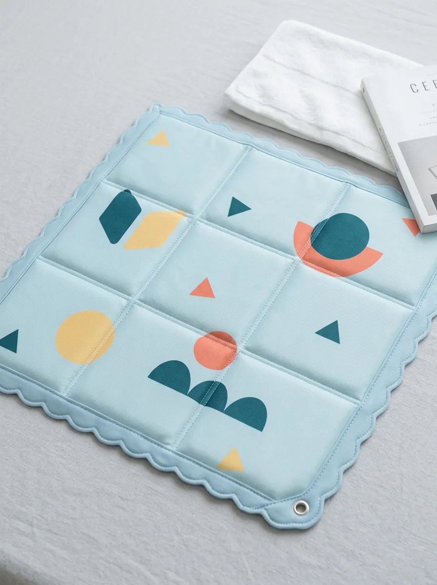 Geometric Abstract Pattern Pattern Cooling Mat