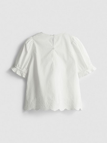1-9yrs | Pure Cotton Shirred Embroidered Blouse detail 1