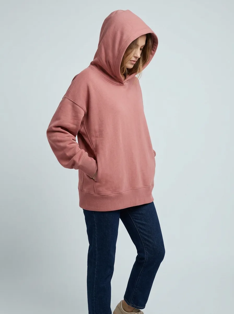 Women's Relaxed Printed Hoodie
