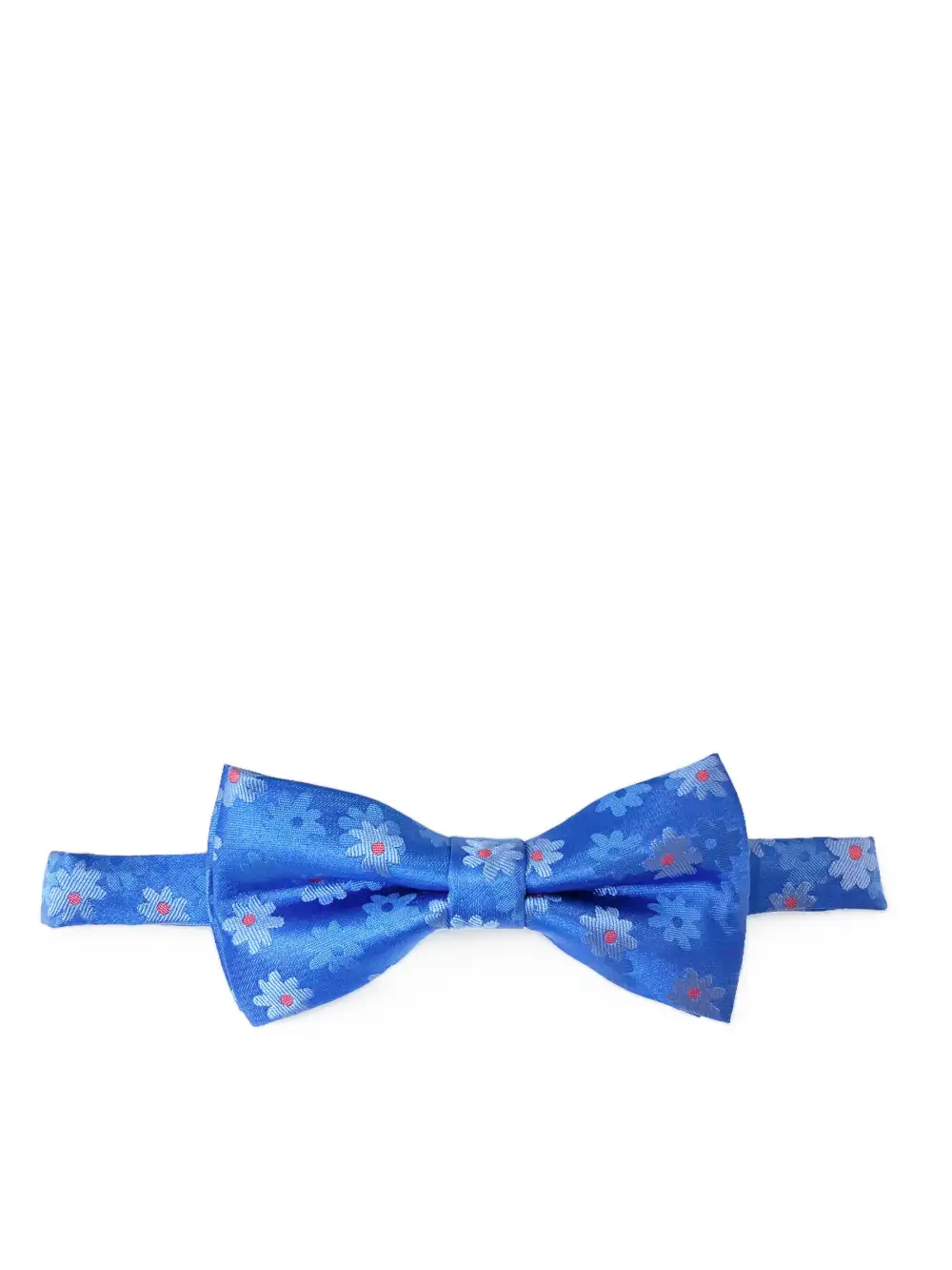 Sharp Floral Polyester Pre-Tied Bow Tie