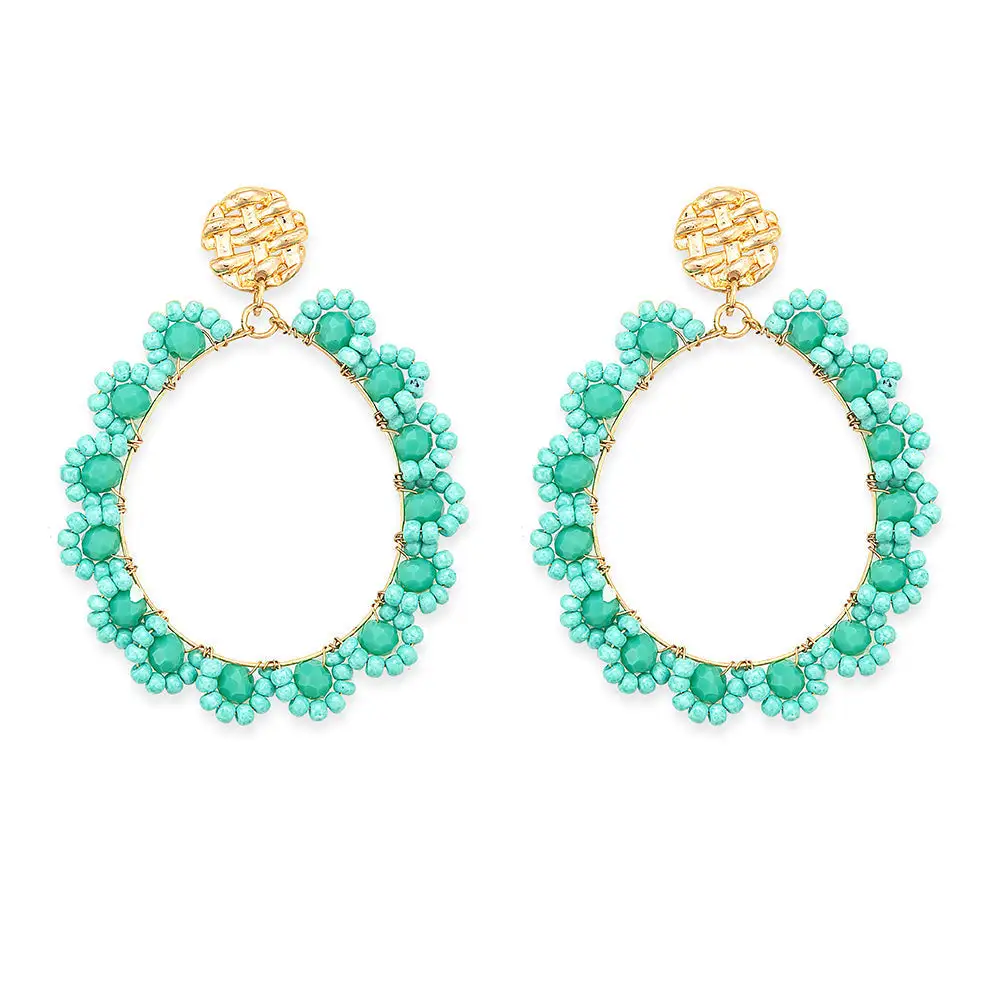 Decorative Streamlined Artful Statement Earrings