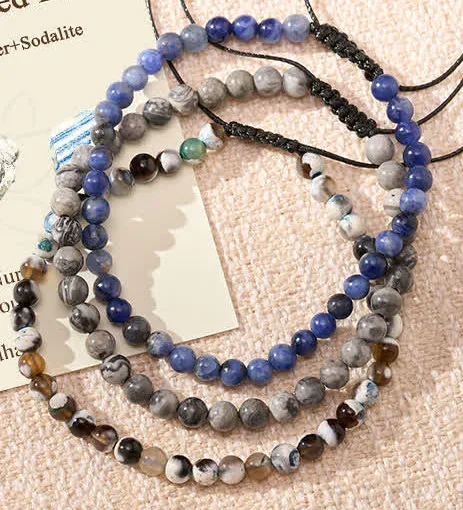 Ignite Grounded Fire Agate Bracelet