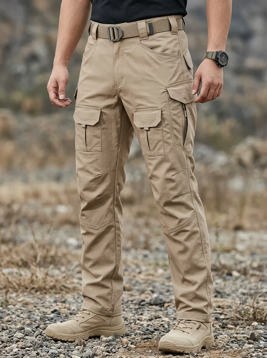 Men's Tactical Multi Pocket Pants 6