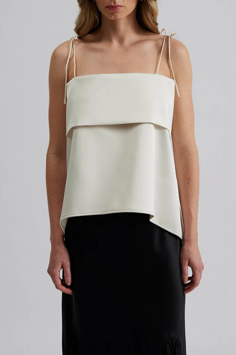 Open back strappy top