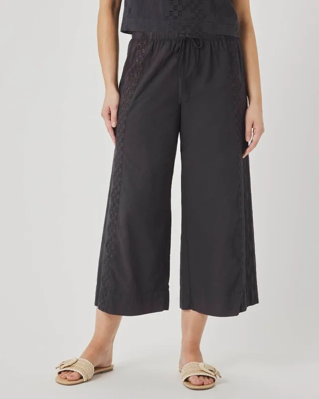 Airy Eyelet Pant Pants
