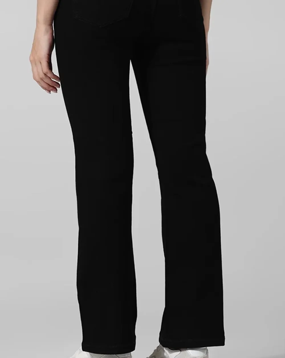 Black High-Waisted Stretch Jeans