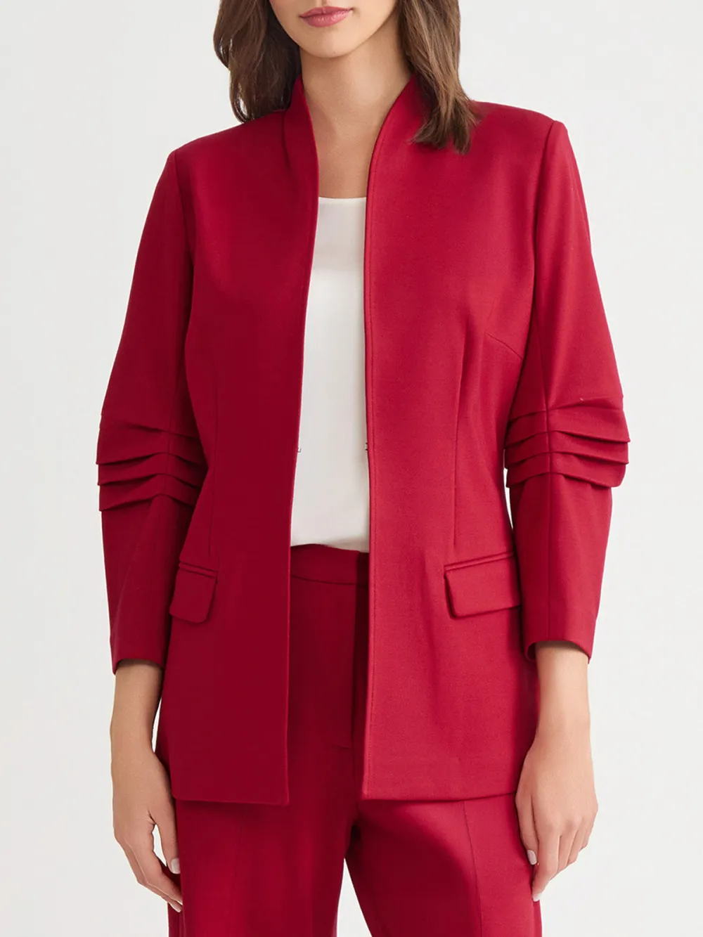 Shoulder Padded Jacket
