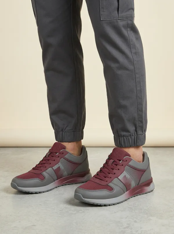 Men's Casual Geometric Printed Sneakers