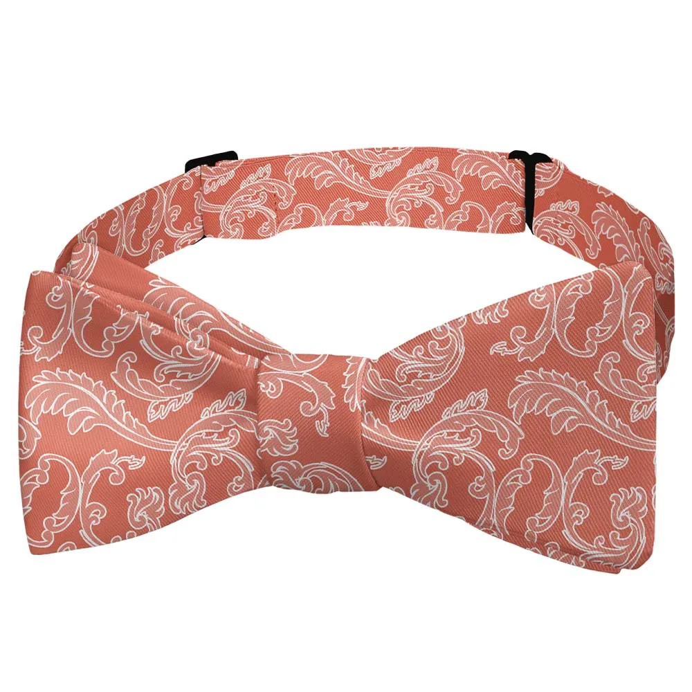 Adorned Paisley Motif Bow Tie