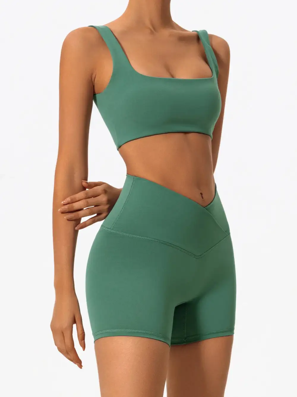 High-Waist Push-Up Yoga Set