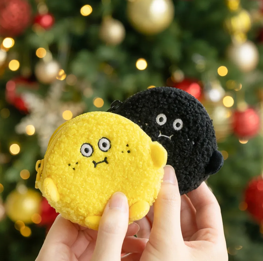 Soft Structure Smiley Face Wallets