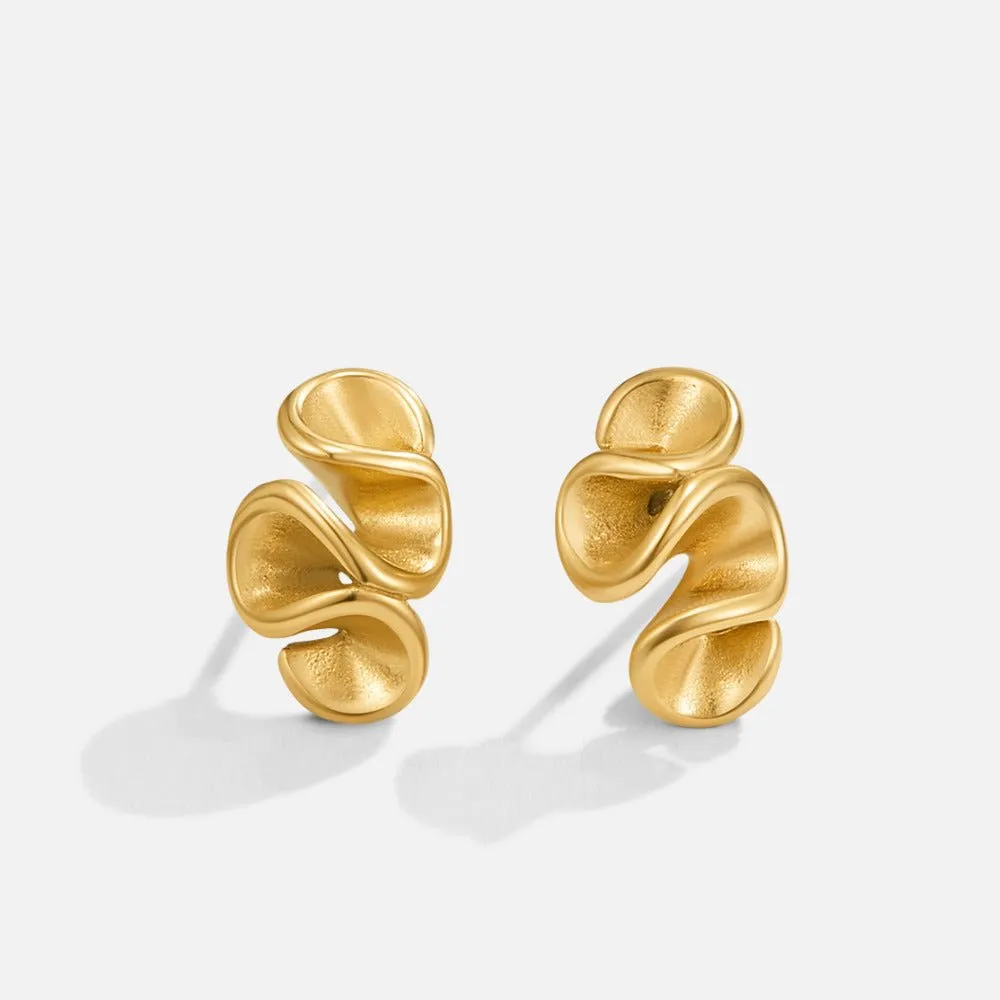 Spiral Drop Earrings