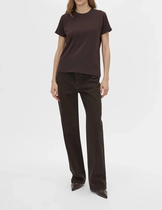 Espresso Fitted Tee