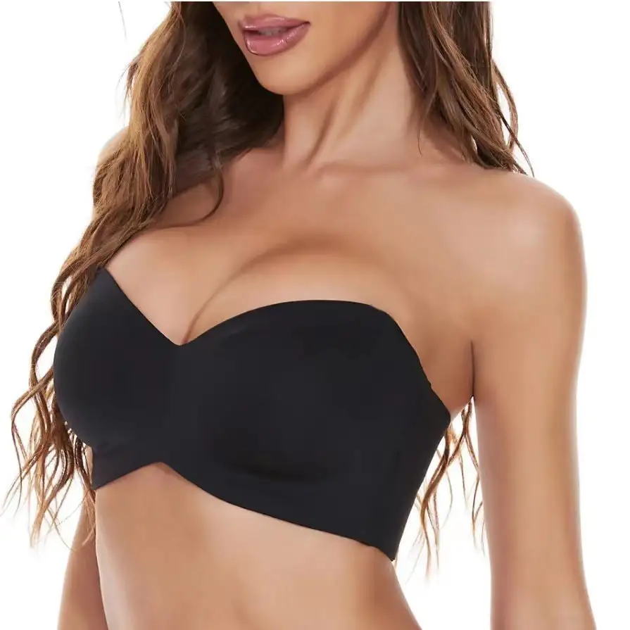Plus-Size Seamless Invisible Bra