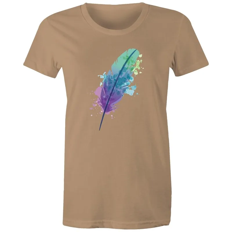 Feather Watercolour T-Shirt