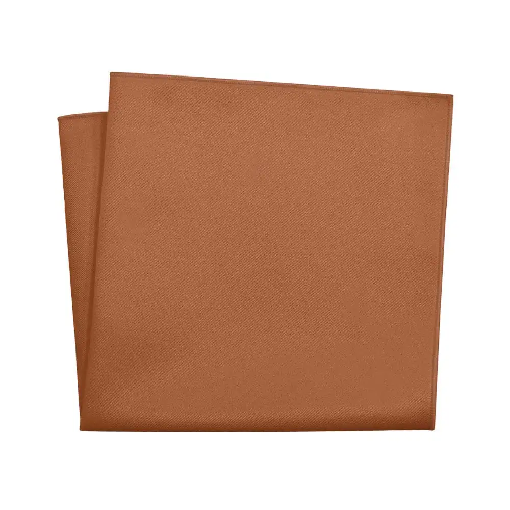Crisp Coordinated Solid Pocket Square