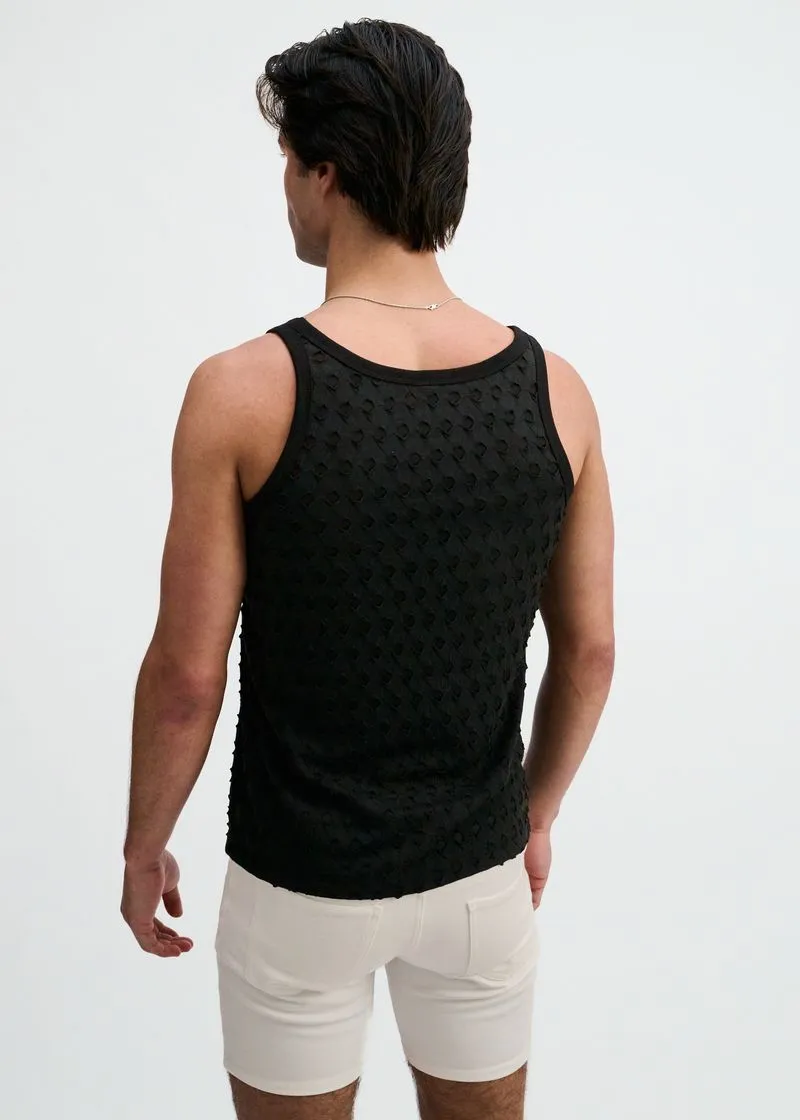 Soft Textured Knit Tank Top