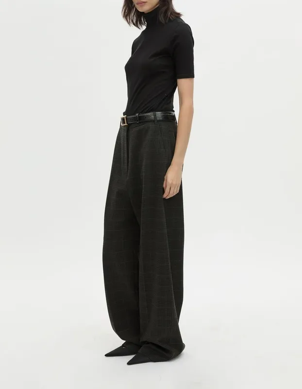 Charcoal Tailored Pants