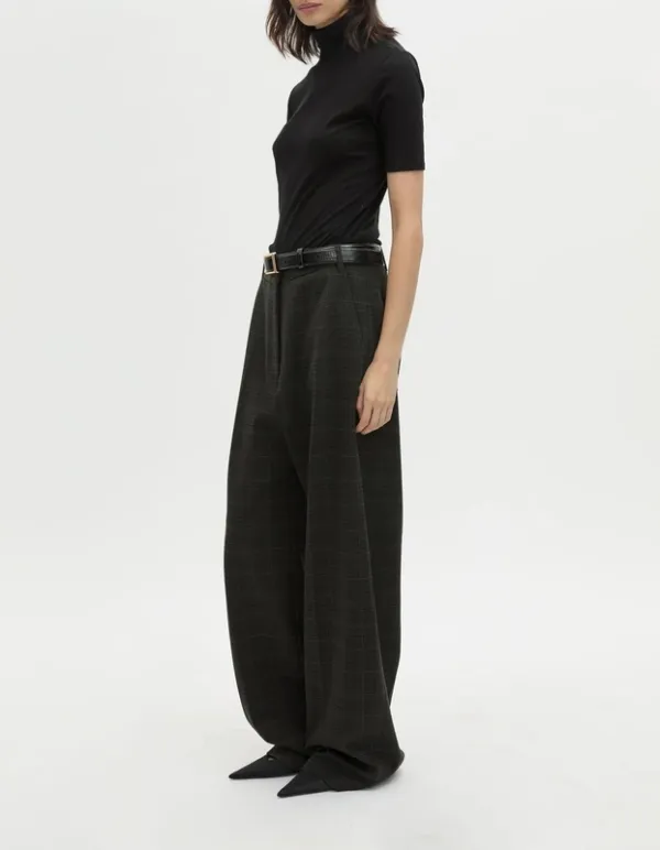 Charcoal Tailored Pants