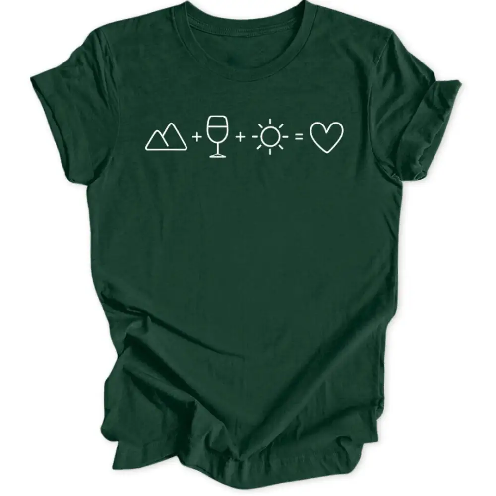 Happiness Equation Unisex T-Shirt