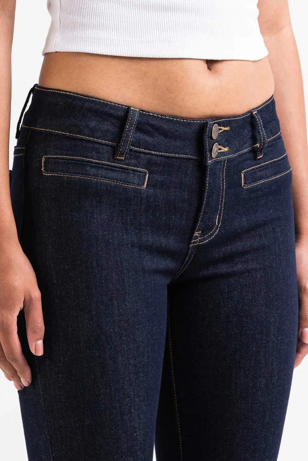Elevated Low Rise Bootcut Jeans