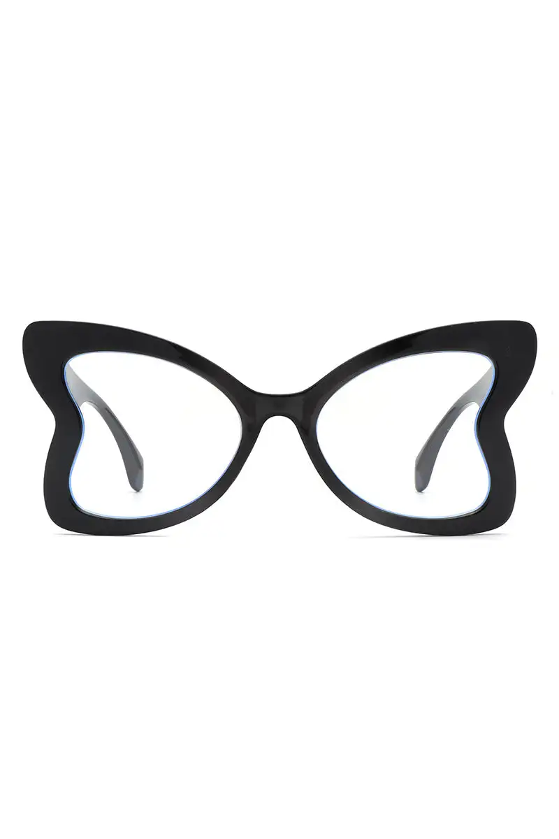 Cat Eye Butterfly Frame Sunglasses