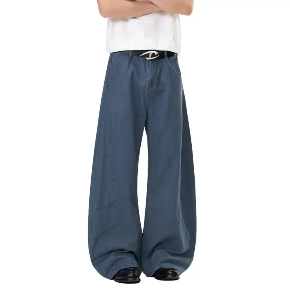 Vintage Washed Washed Relaxed Fit Men's Trousers