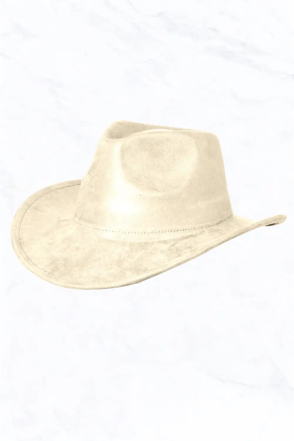Suede Regular Cowboy Fedora Hat