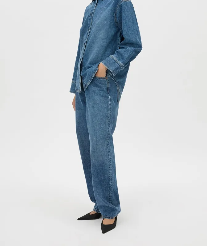 Dark Classic Blue Denim Classic Shirt