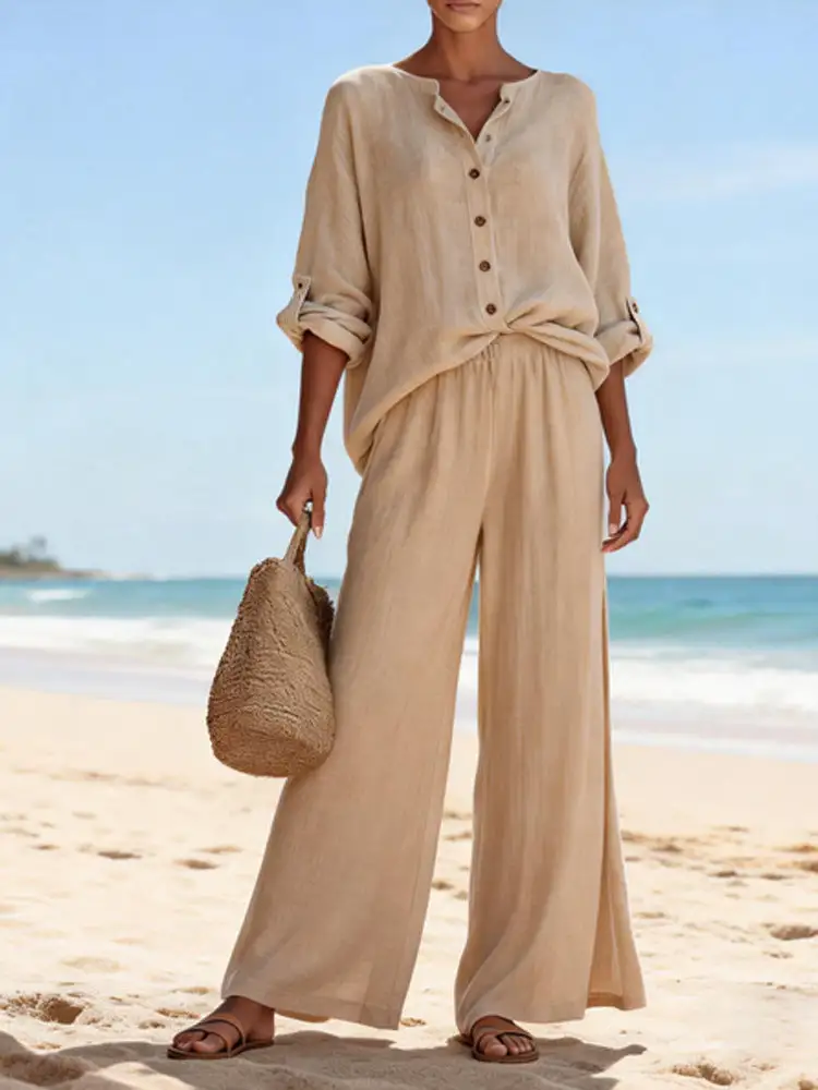 Airy Linen Airy Blouse