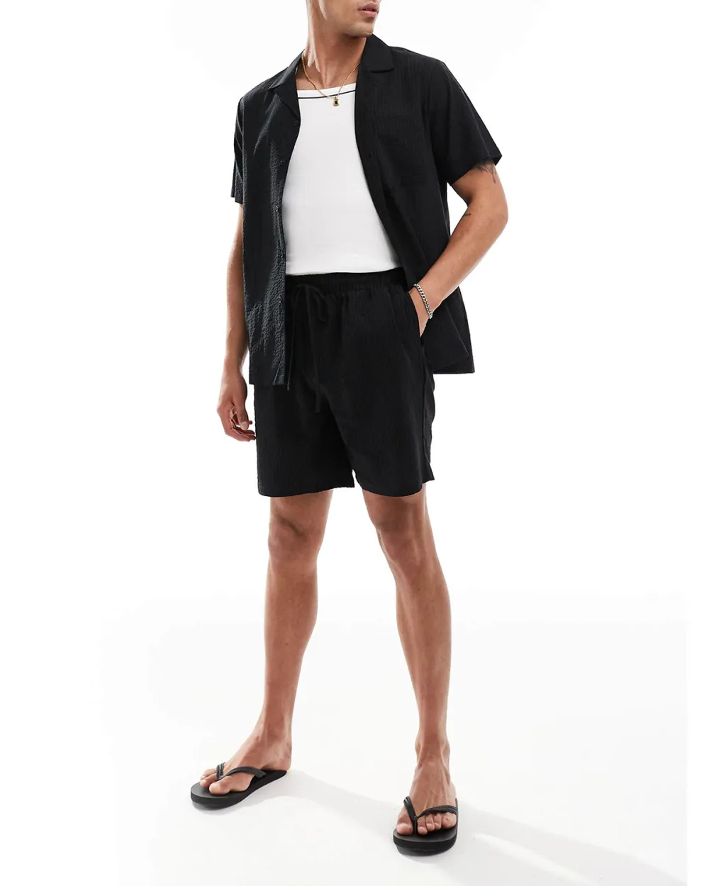 Short Sleeve Button Front Casual Shirt