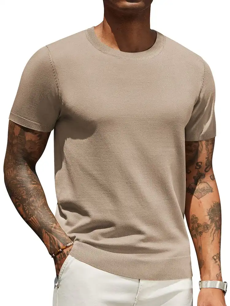 Smooth Knit T-Shirt