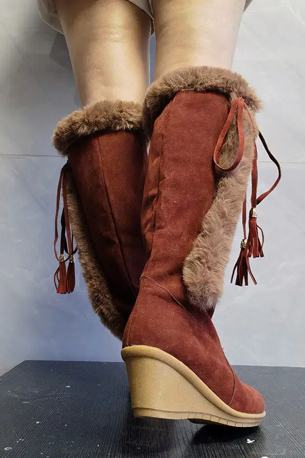Fluffy Boots
