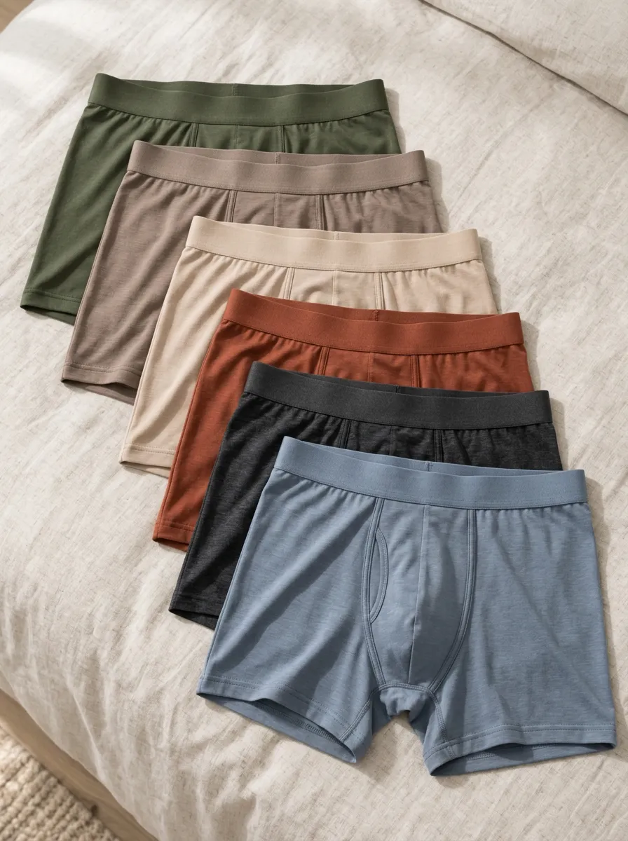 Men's Core Rotation Cotton Boxer Briefs Set