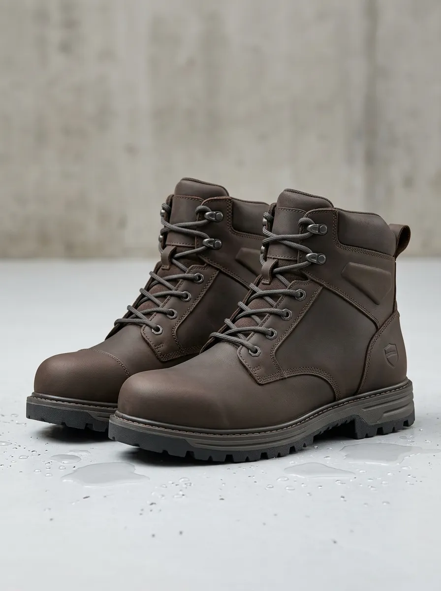 Protective-Look Men's Waterproof Work Boots