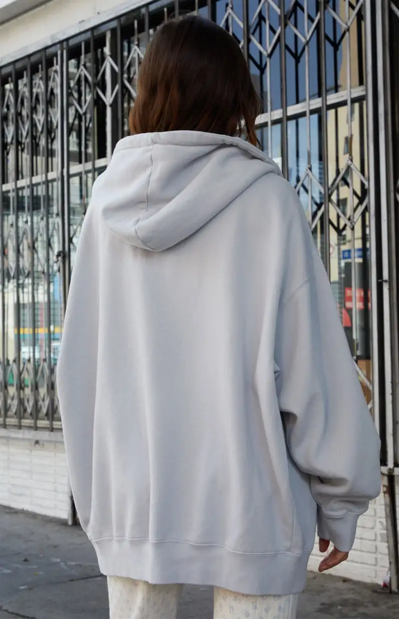 John Galt Light Blue Christy Full Zip Hoodie