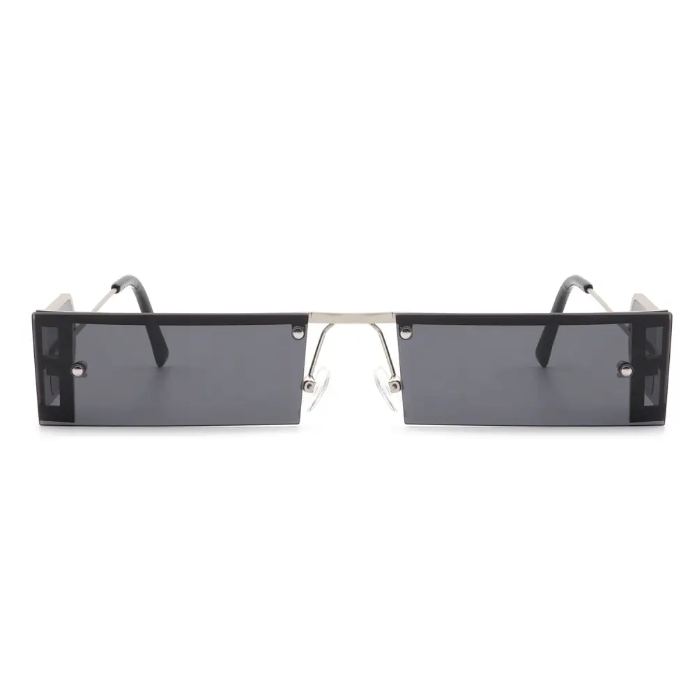 Rectangle Flat Top Frame Sunglasses